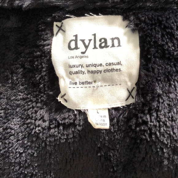 Dylan suede/faux fur hooded vest - Picture 3 of 3